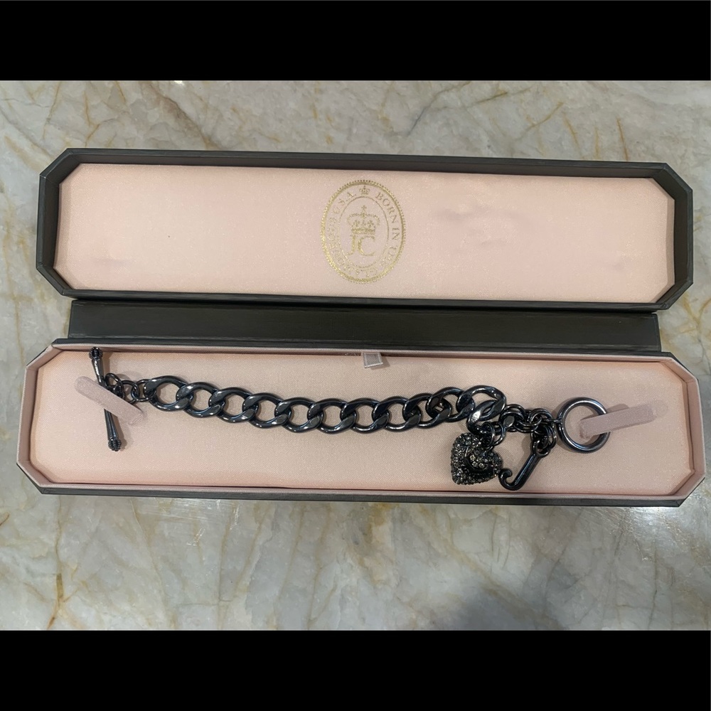 Juicy Couture, B-Pave start Bracelet, Black